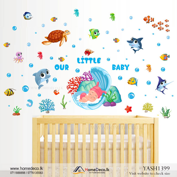 Little Baby Sleep Wall Sticker - YASH1399