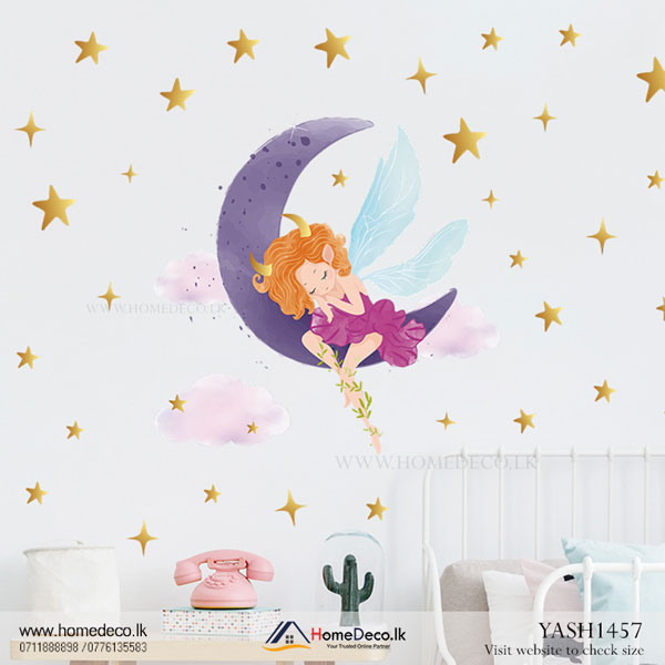 Little Fairy Baby Wall Sticker - YASH1457