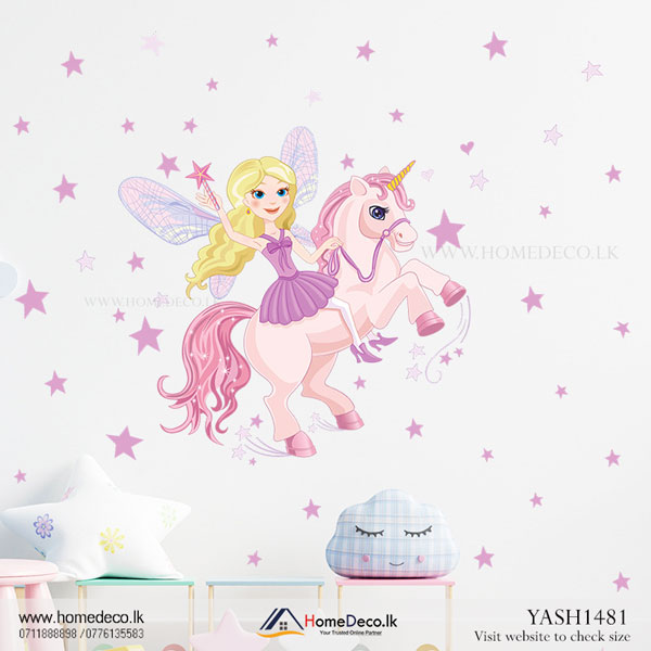 Little Fairy Baby Wall Sticker - YASH1481