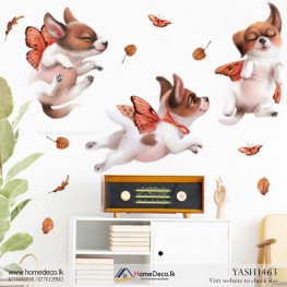 Cute Puppies Wall Sticker - YASH1463