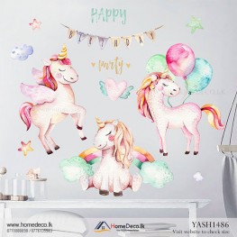 Baby Unicorn Kids Wall Sticker - YASH1486 