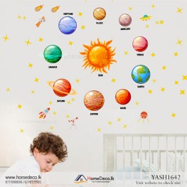 Solar System Kids Wall Sticker - YASH1642