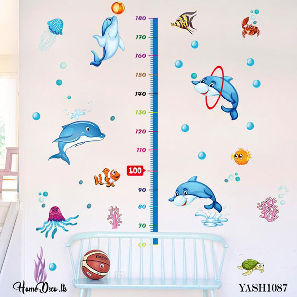 Dolphin Height Measure Design - YASH1087