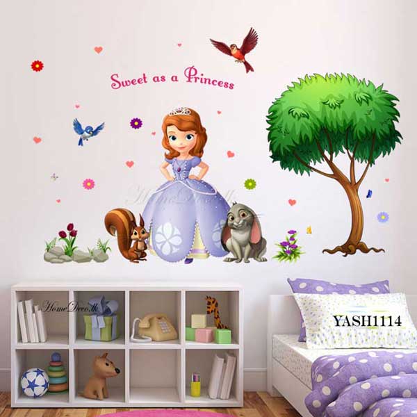 Princess Sofia Wall Sticker - YASH1114