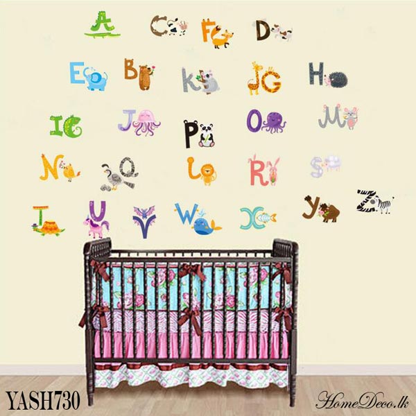 Alphabet Kids Wall Sticker - YASH730