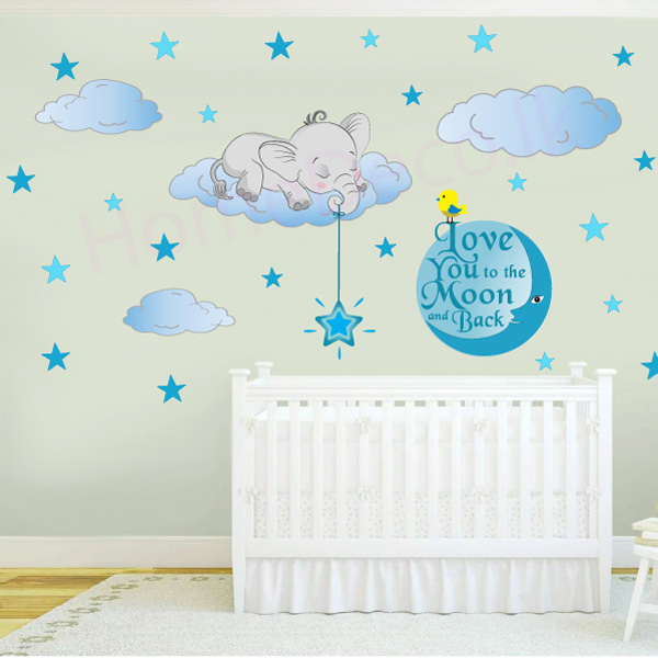 Baby Room Nursery Wall Sticker - C1034