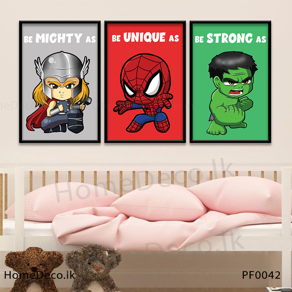 Avengers Baby Room Wall Art - PF0042